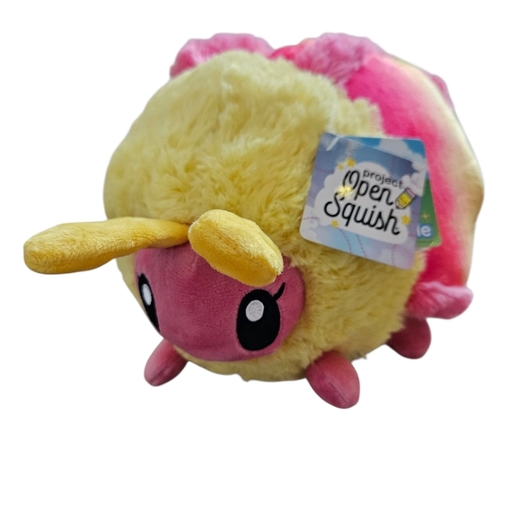 Mini Squishable Rosy Maple Moth Plush – Project Open Squish - Picture 1 of 12